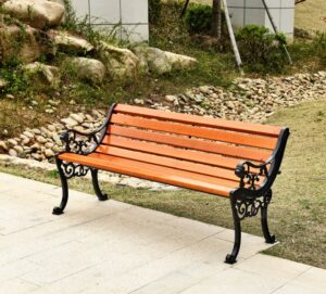 Classic Outdoor Park Bench