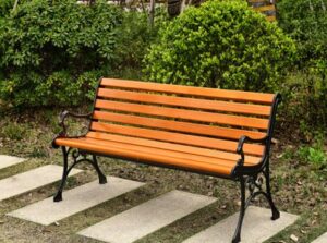 Heavy-Duty Heritage Bench (Cast Iron & Solid Wood)