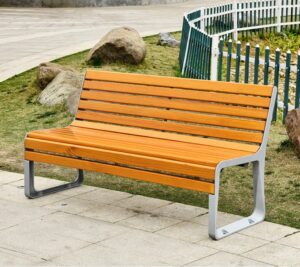 Modern Square-Frame (Kou-Style) Bench