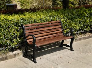 Plum Blossom Style Composite Bench