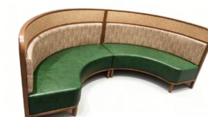 Custom Curved Banquette Seat C