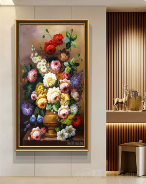 `Commercial Hand-Drawn Wall Decor | Hotel Lobby & Reception Art | SG Supplier`