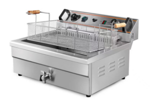 Electric Fryer With Oil Valve YN-EF-20L