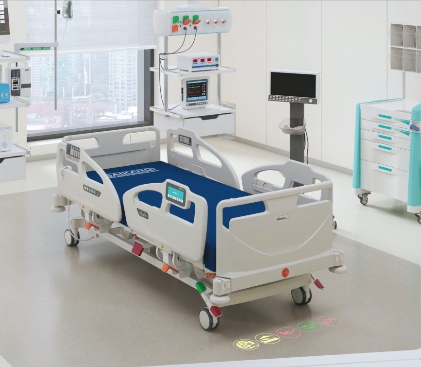 Hospital Bed C8c-Electric ICU Bed-SK product image