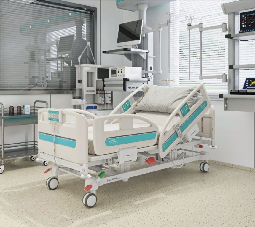 Hospital Bed  Y8t-Electric ICU Bed-SK product image