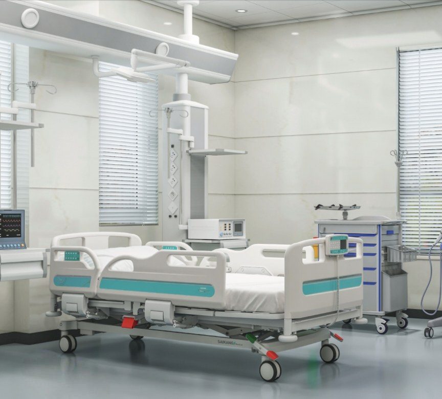 Hospital Bed  Y8y-Electric ICU Bed-SK product image