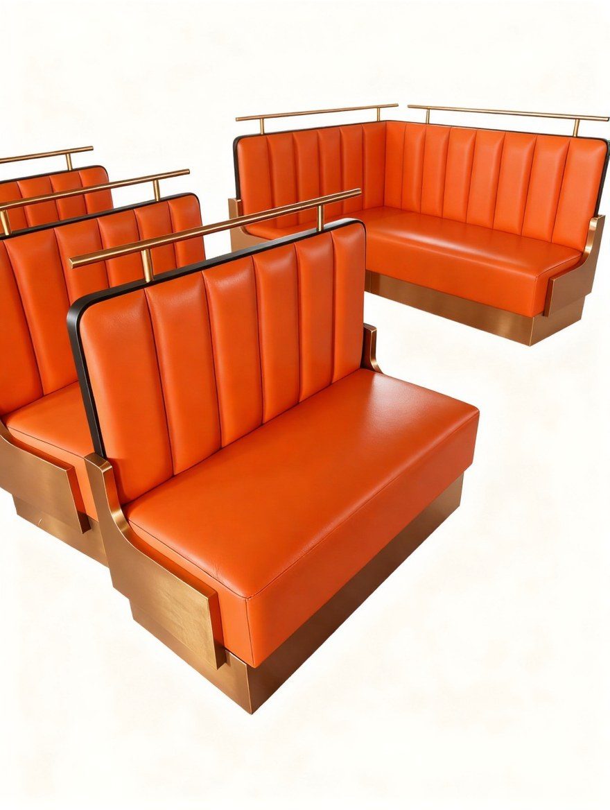 Custom Modern Vertical Channel Banquette S product image