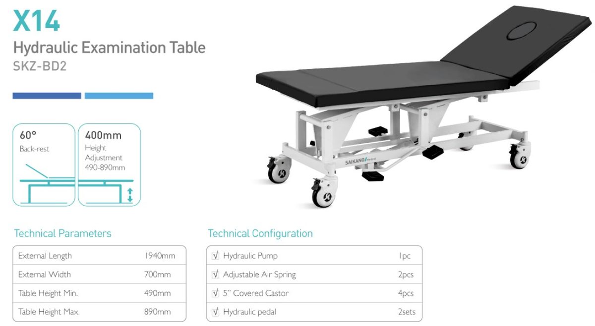 SKZ-BD2 Hydraulic Examination Table x14 product image