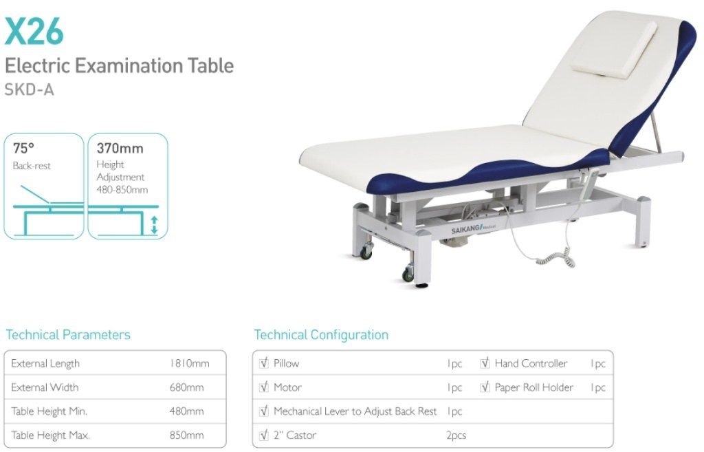 SKD-A Electric Examination Table X26 product image