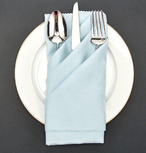 Hotel Western Restaurant Cloth Napkins, Reusable Fabric Table Napkin for Singapore Hospitality product image