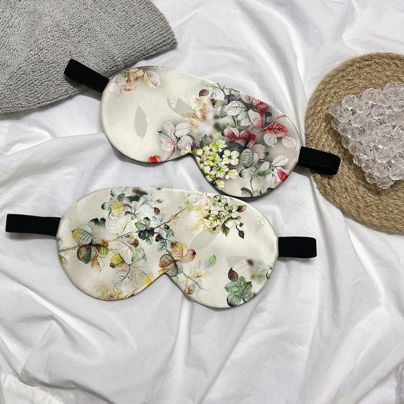 Double-Sided Mulberry Silk Eye Mask – Eye Masks corporate gift supplied by PANDA COLLECTIONS, Singapore