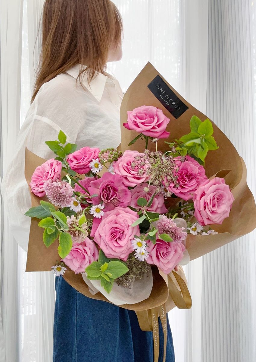 Flower Bouquet (Pink Rose) 014 – image 4