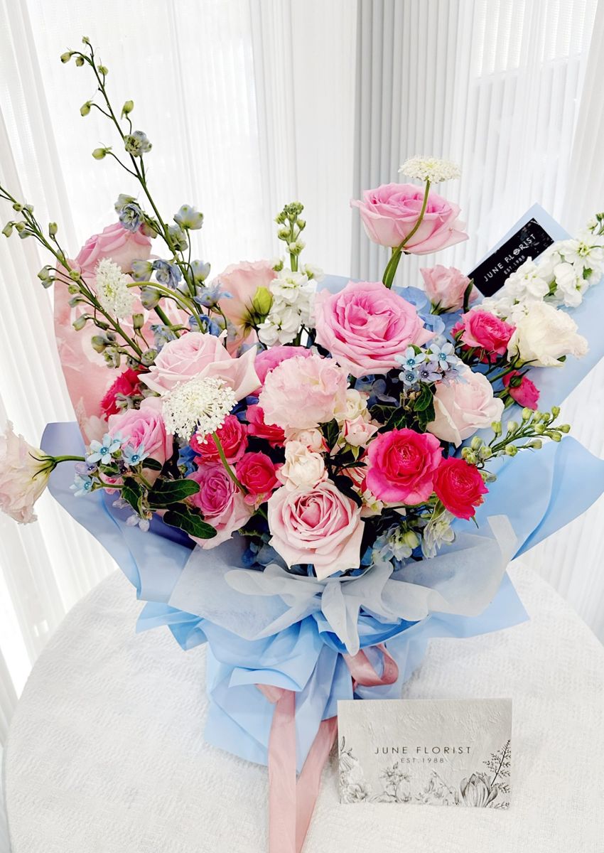 Flower Bouquet (Birthday Flower Bouquet) 029 – Hand Bouquets
