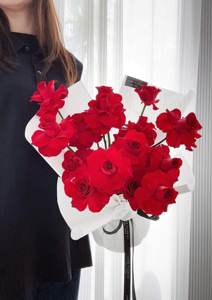 Flower Bouquet (Red Roses) 037 – image 3