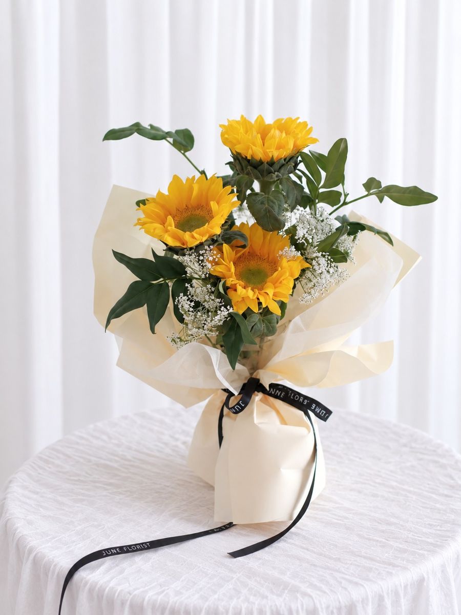 Sunflower Bouquet 044 – Hand Bouquets