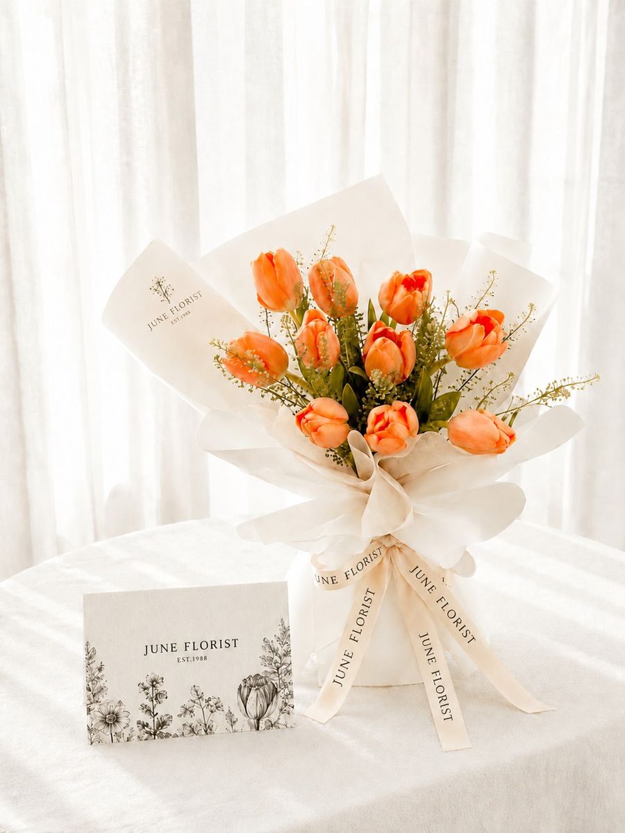 Tulips Bouquet 058 – Hand Bouquets