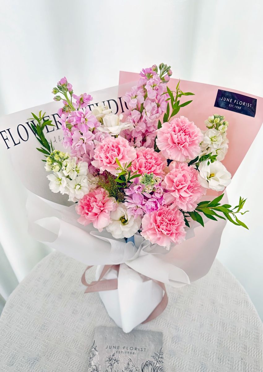 Carnation Bouquet 060 – Hand Bouquets