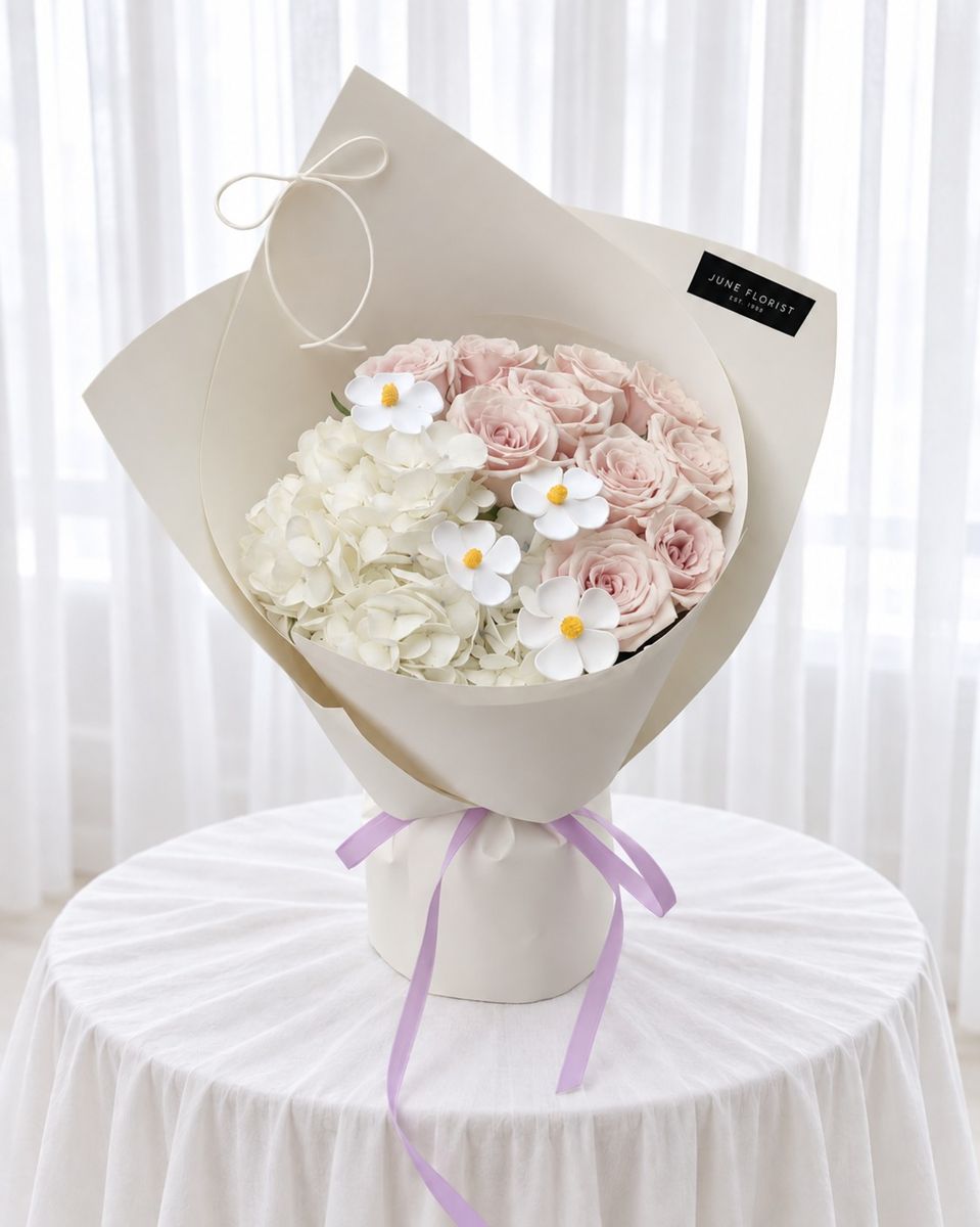Hydrangeas Bouquet 088 – Hand Bouquets