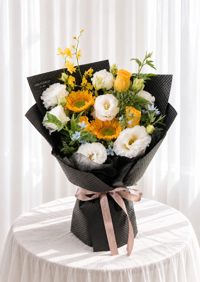 Sunflower Bouquet 091 – Hand Bouquets