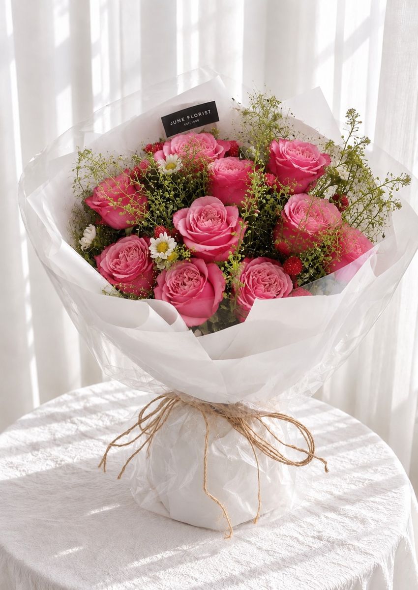 Roses Bouquet 120 – Hand Bouquets