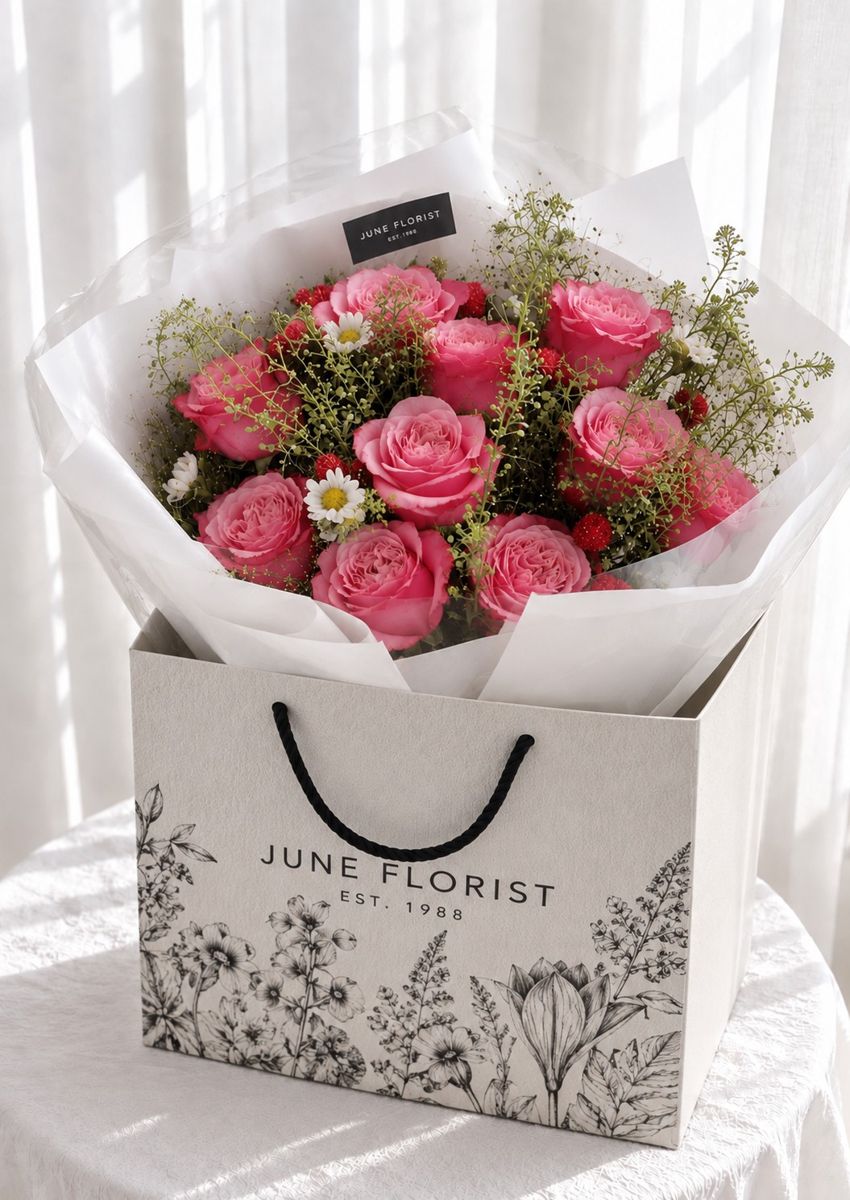 Roses Bouquet 120 – image 2