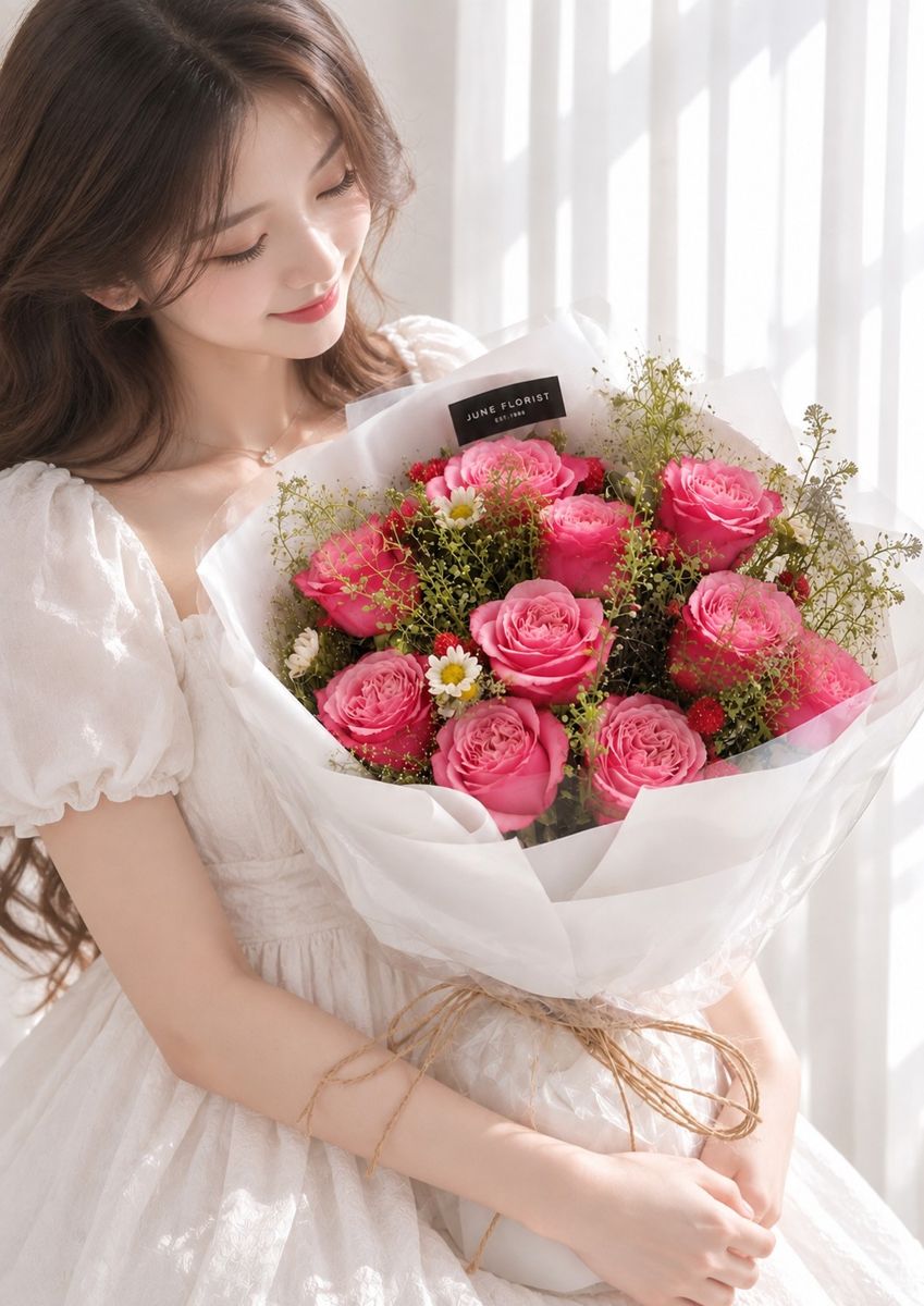 Roses Bouquet 120 – image 3