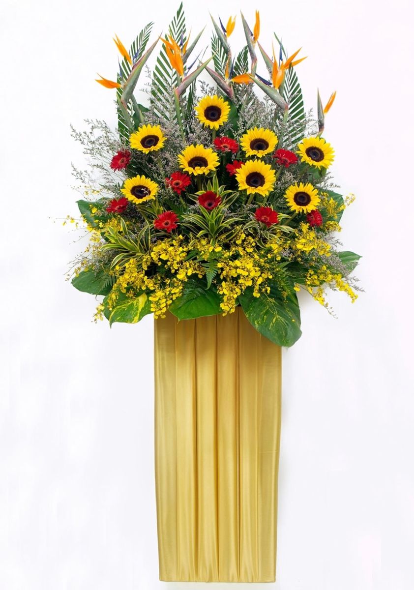 Grand Opening Flower Stands – corporate flower delivery Singapore