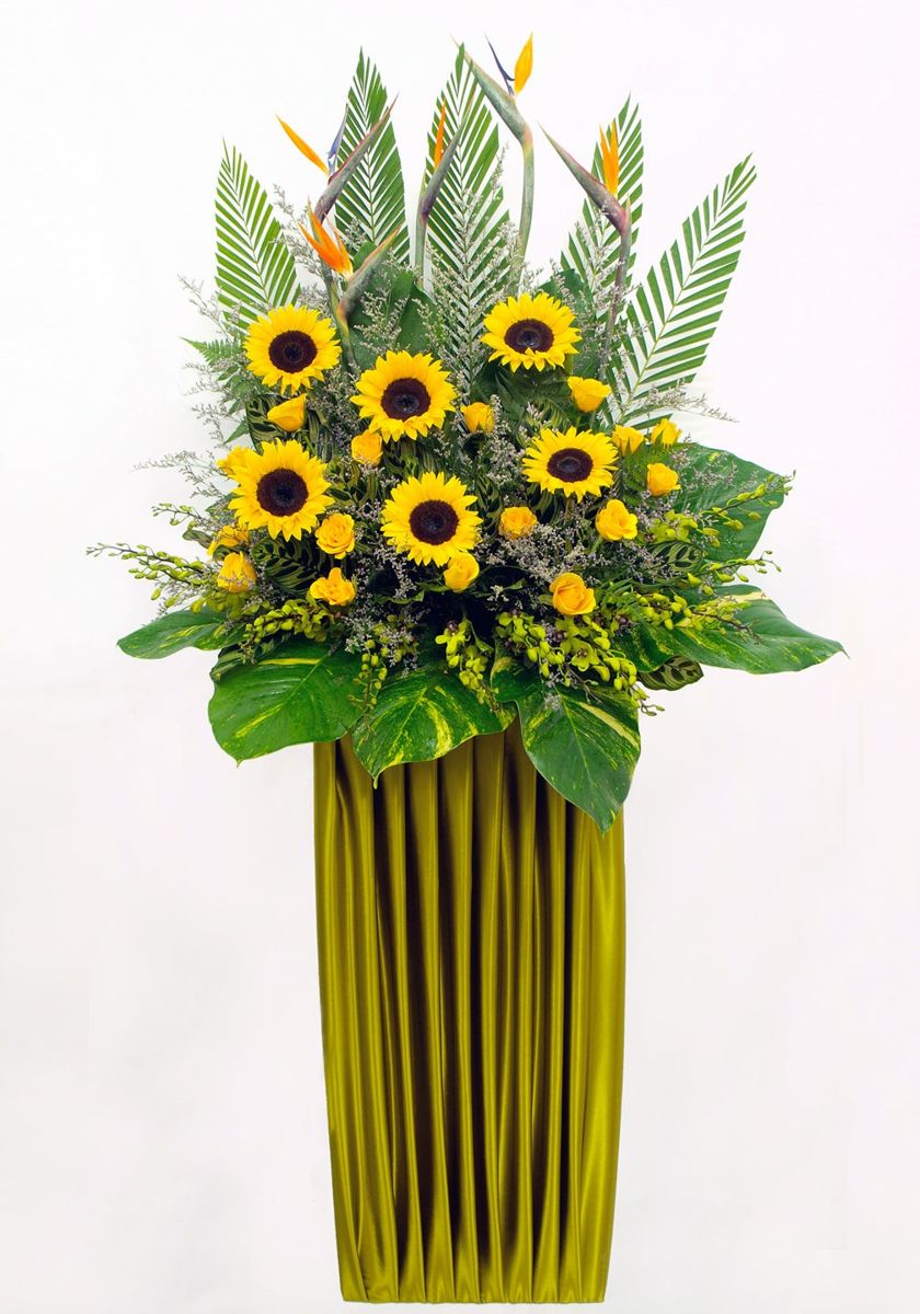 Congratulatory Flower Stand-002 – Grand Opening Flower Stands