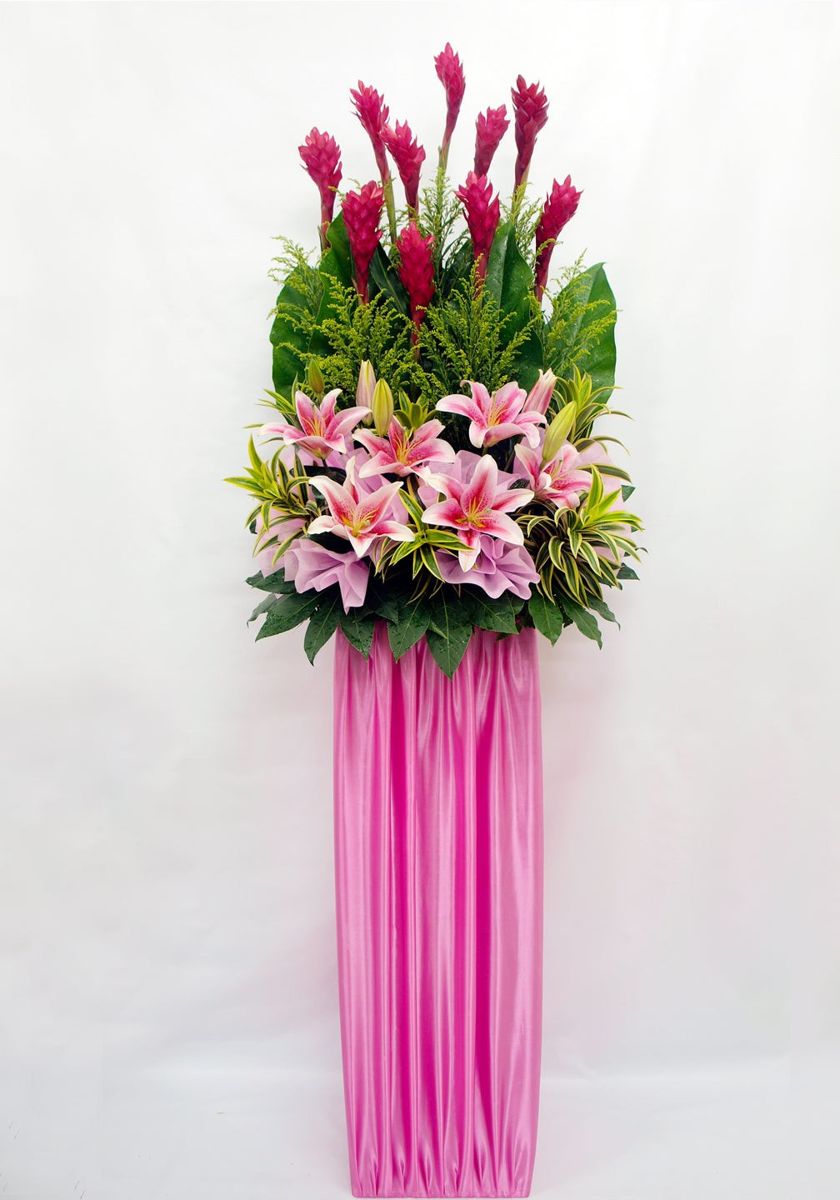 Congratulatory Flower Stand-003 – Grand Opening Flower Stands
