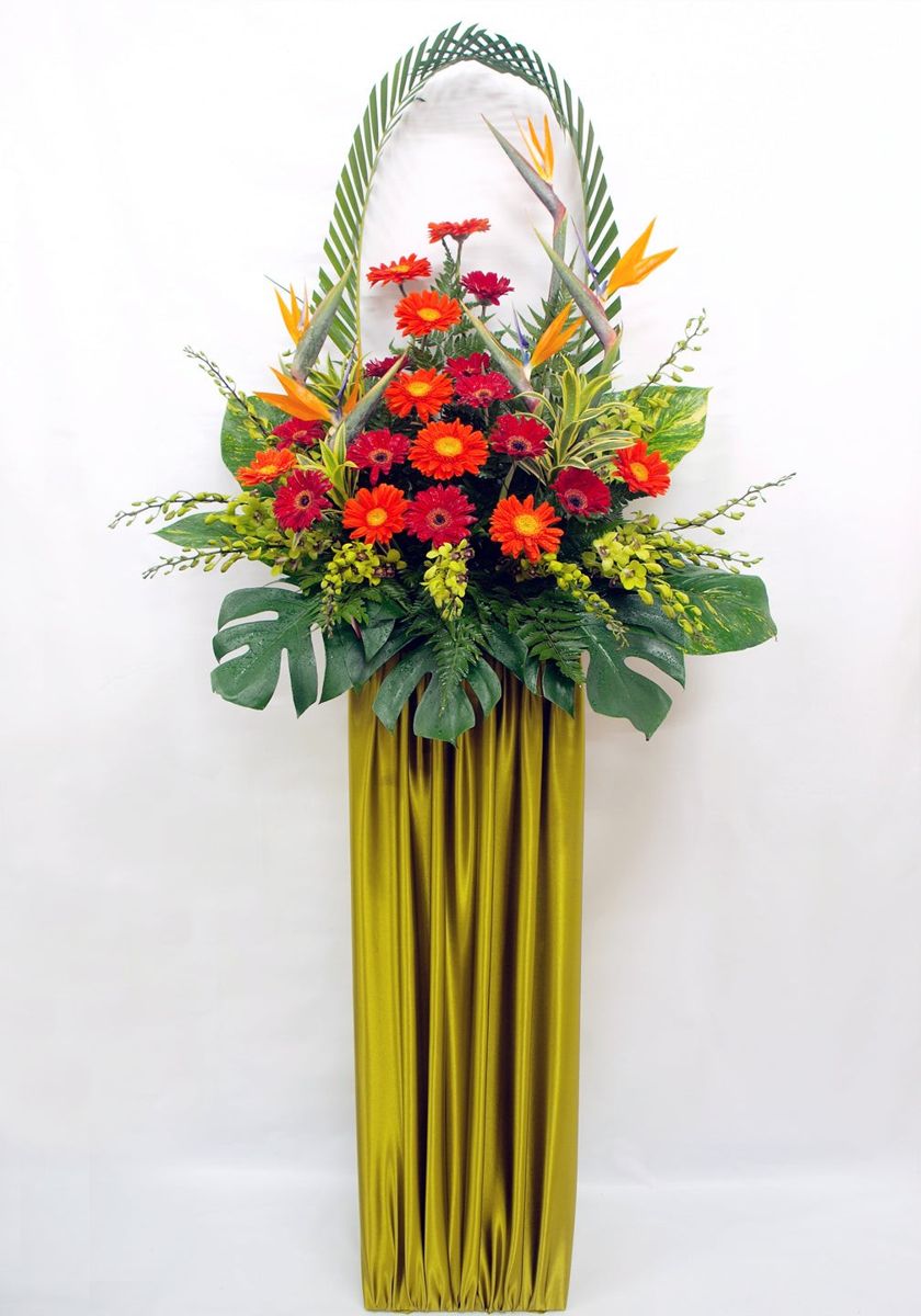 Congratulatory Flower Stand-004 – Grand Opening Flower Stands