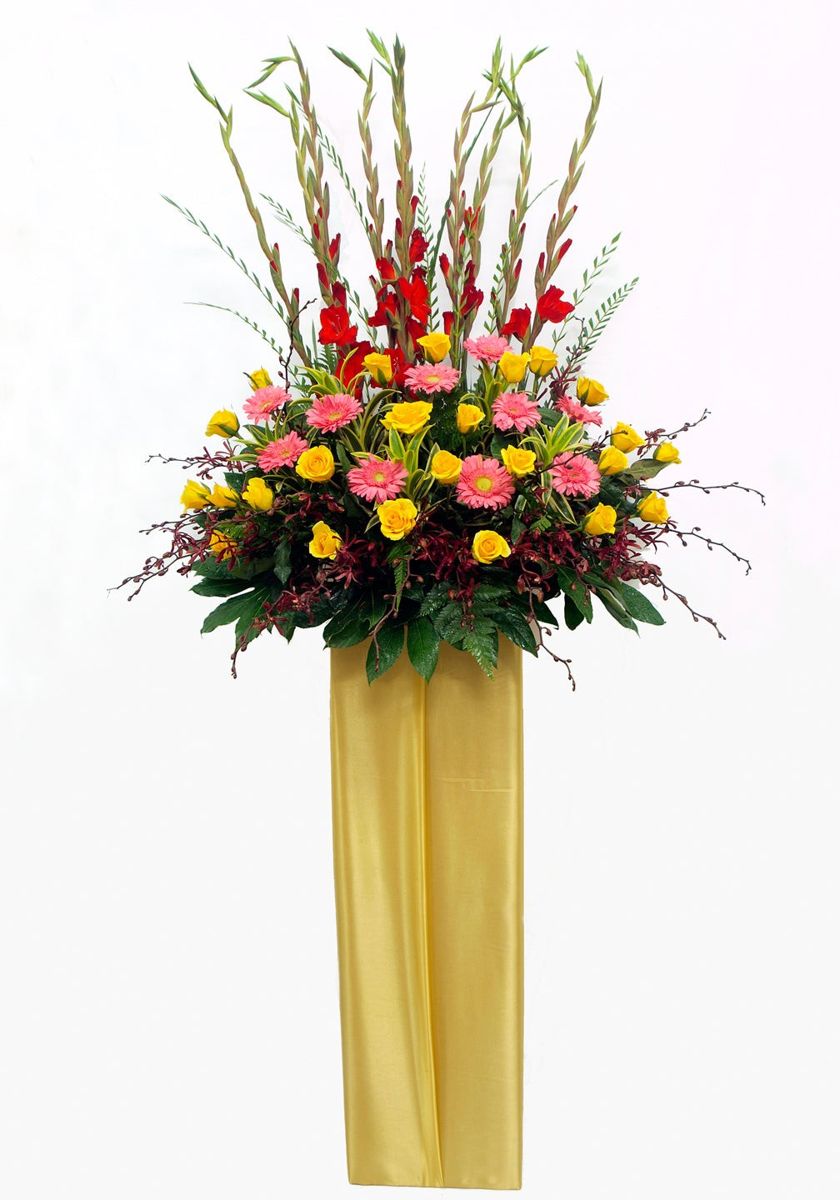 Congratulatory Flower Stand -006 – Grand Opening Flower Stands