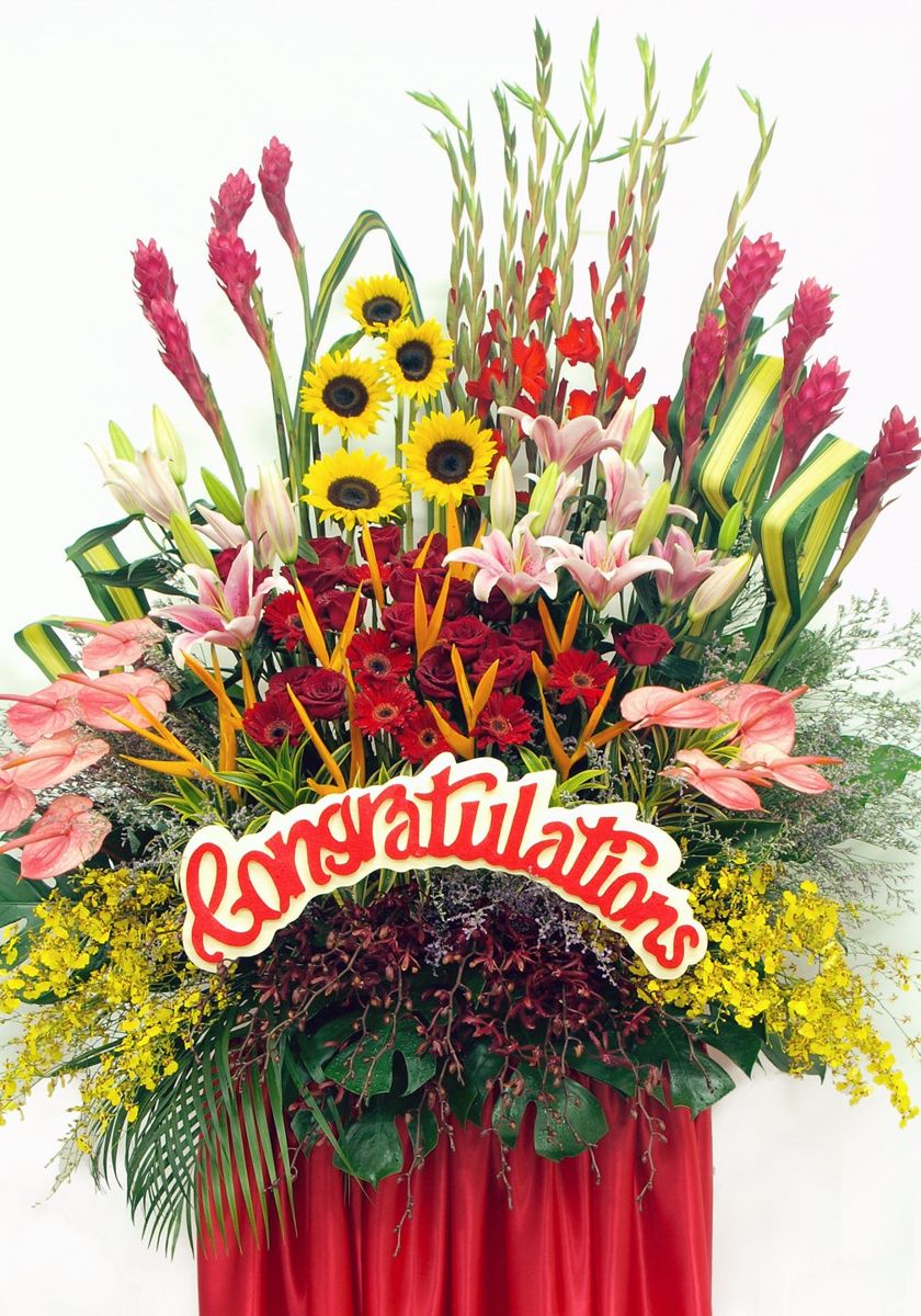 Congratulatory Flower Stand-008 – image 2