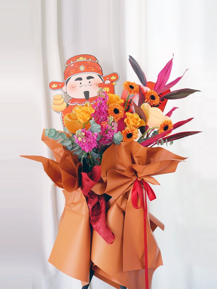 Congratulatory Flower Stand-009 – Grand Opening Flower Stands
