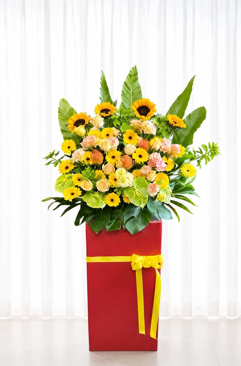 Congratulatory Flower Stand-019 – Grand Opening Flower Stands