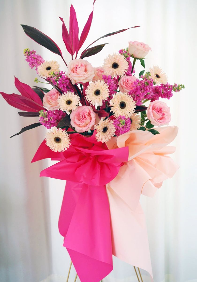 Congratulatory Flower Stand-020 – Grand Opening Flower Stands