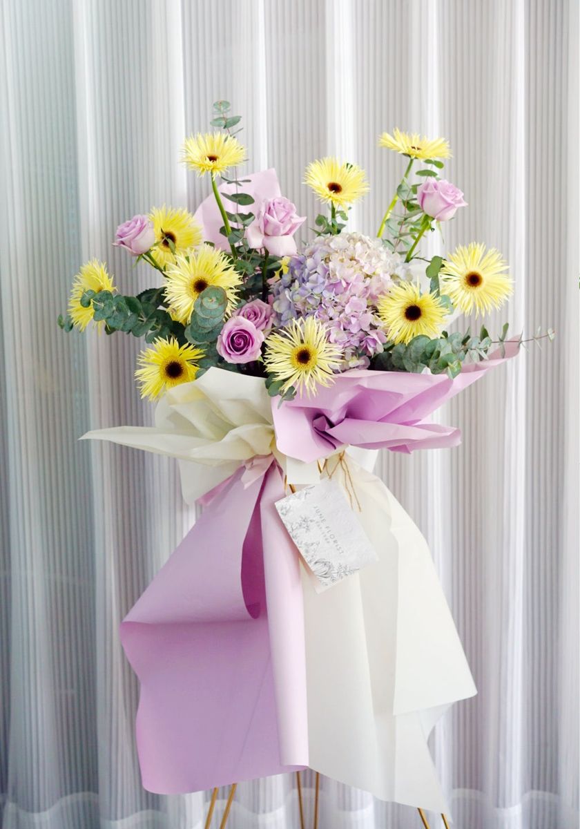 Congratulatory Flower Stand-022 – Grand Opening Flower Stands