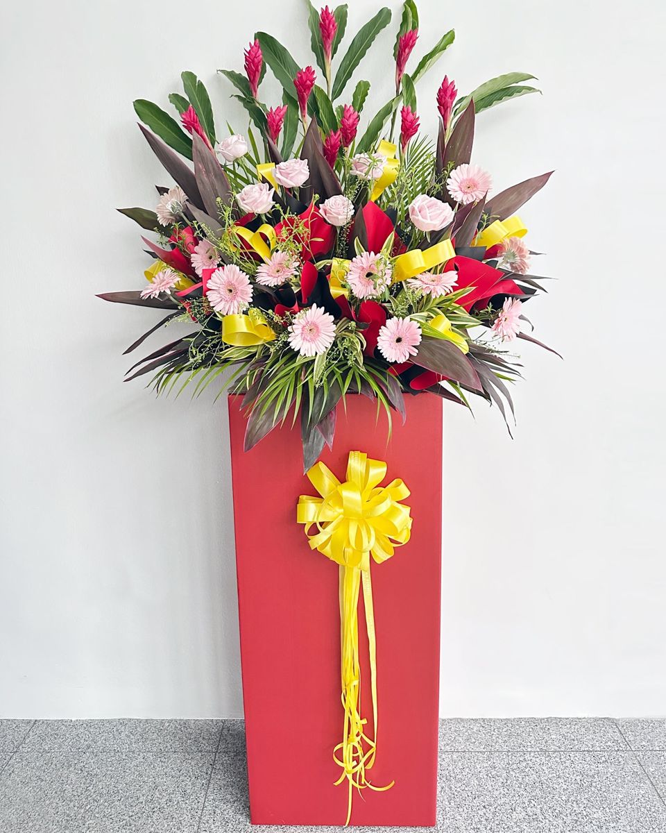 Congratulatory Flower Stand-024 – Grand Opening Flower Stands