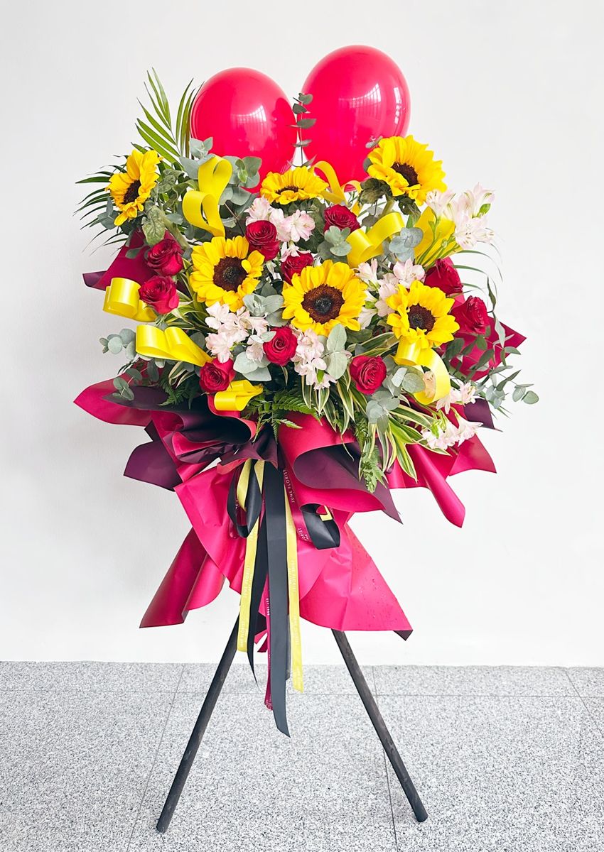 Congratulatory Flower Stand-028 – Grand Opening Flower Stands