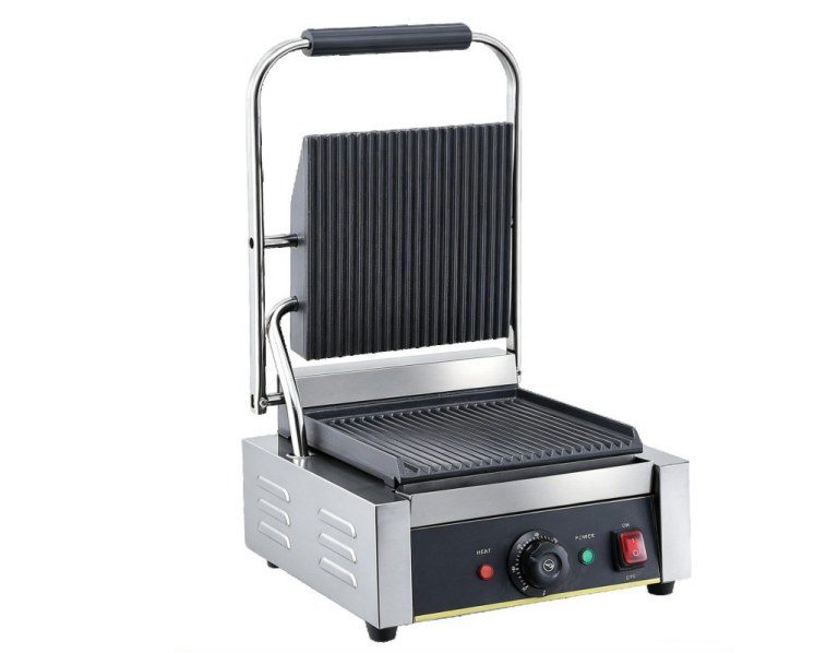 Single Head Pressure Plate Furnace YN-811A | Commercial Single Contact Grill Singapore product image