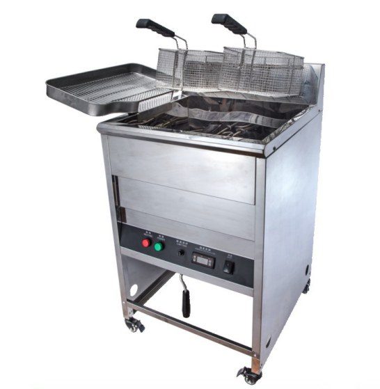 Vertical Electric Fryer YN‑EF‑23L | Commercial 23L Deep Fryer Singapore product image
