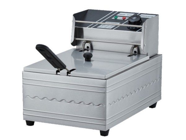 Economic Single Tank Electric Deep Fryer YN-EF-81 | Commercial Countertop Fryer Singapore product image