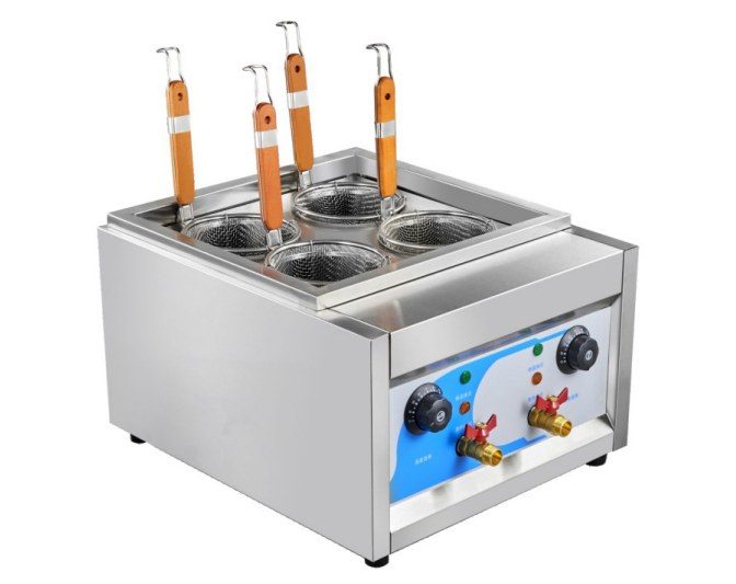 Desktop Noodle Cooker YN-ENT-4A | Commercial 4 Basket Pasta Boiler Singapore product image