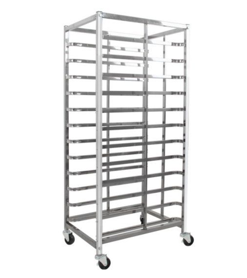 12 Layer Square Tube Baking Tray Car YN-HA-12 | Commercial Bakery Rack Singapore product image