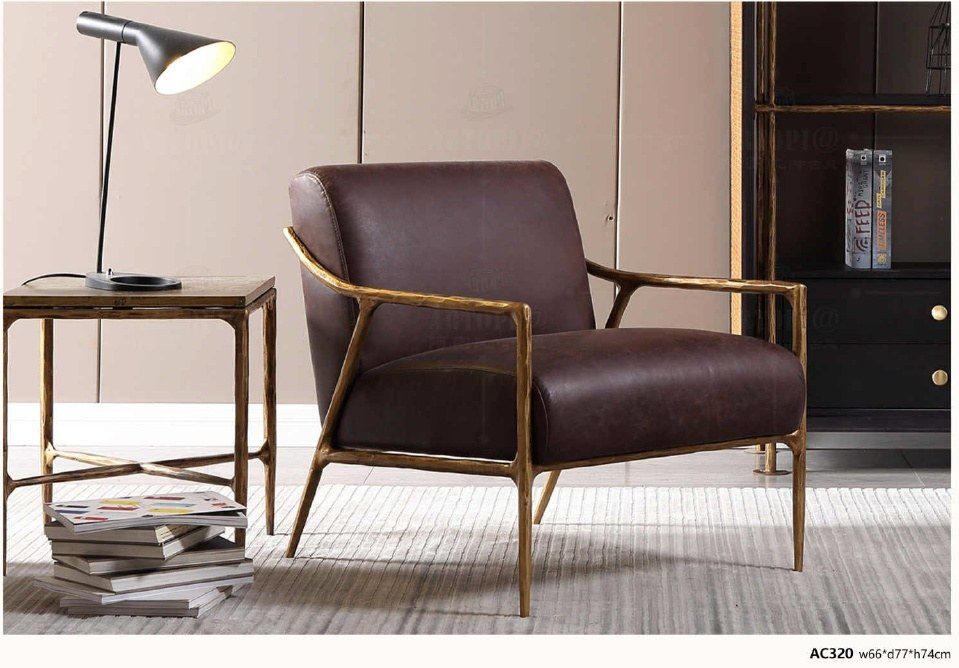 AC320 Modern Industrial Sling Armchair product image