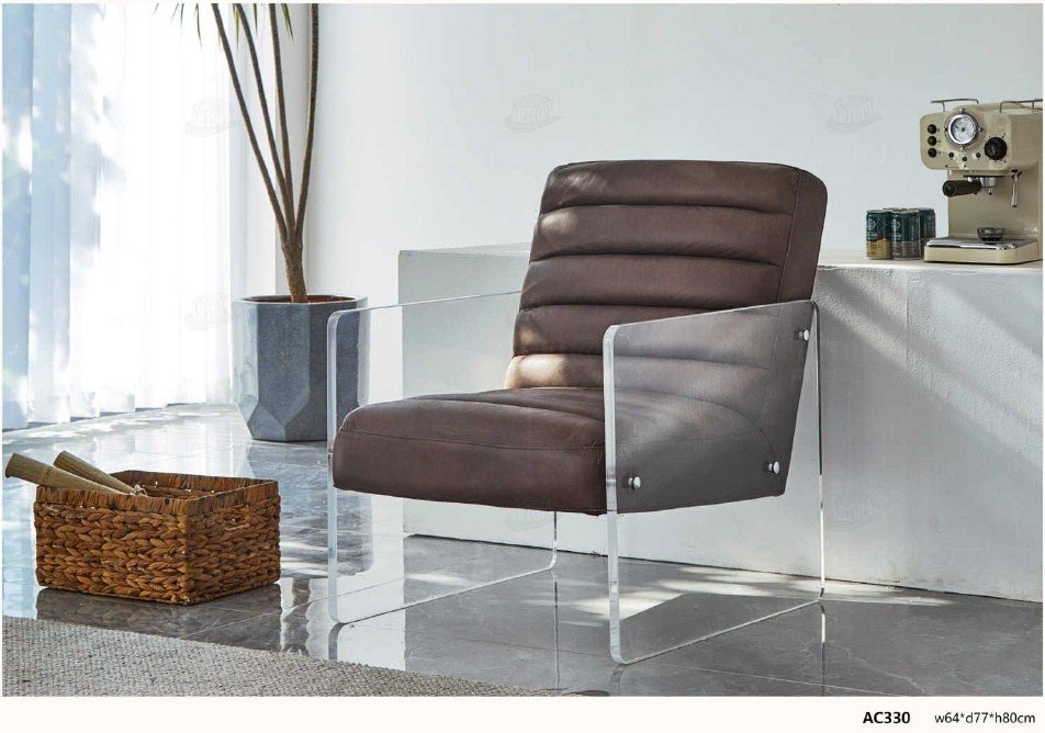 AC330 Modernist Cantilever Armchair with Acrylic Arms product image