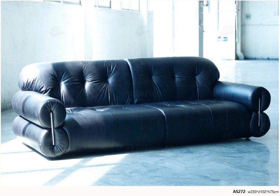 AS272 Art Deco Inspired Channel-Tufted Sofa product image