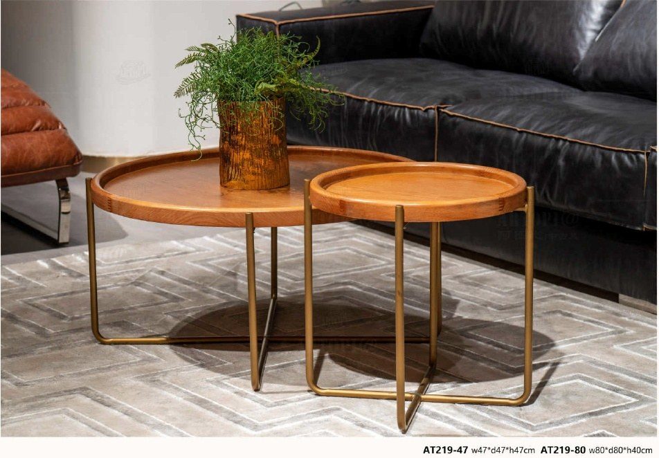 AT219 Modern Rustic Tray-Top Table Collection product image
