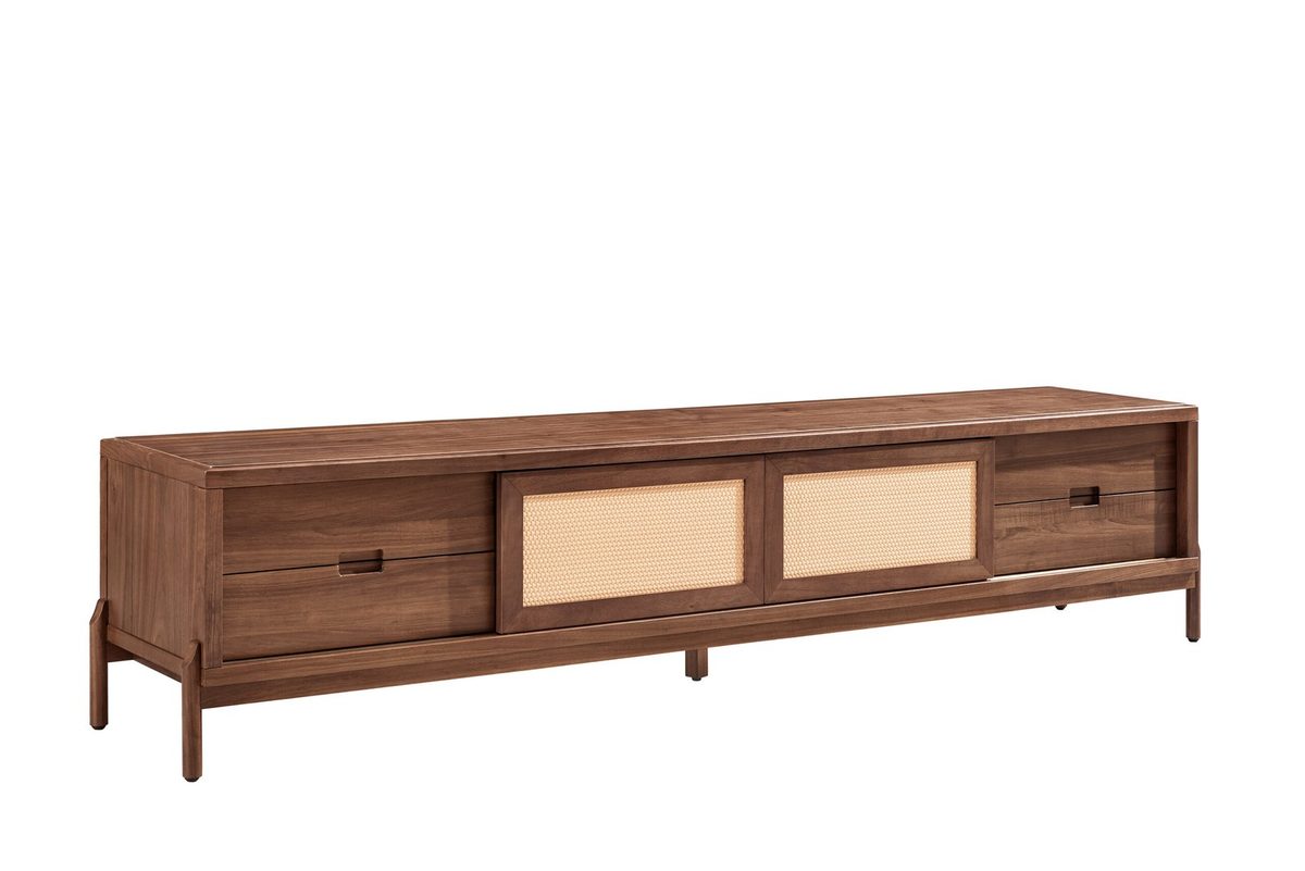 Modern Oriental SS6601 TV Cabinet | Solid Wood Media Console for Singapore Office Lounge & Hotel Commercial Fit‑out product image