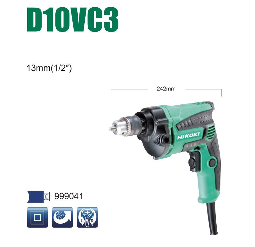 Electric drill D10VC3 product image