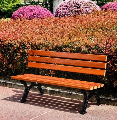 Large 7 Slats Commercial Bench product image